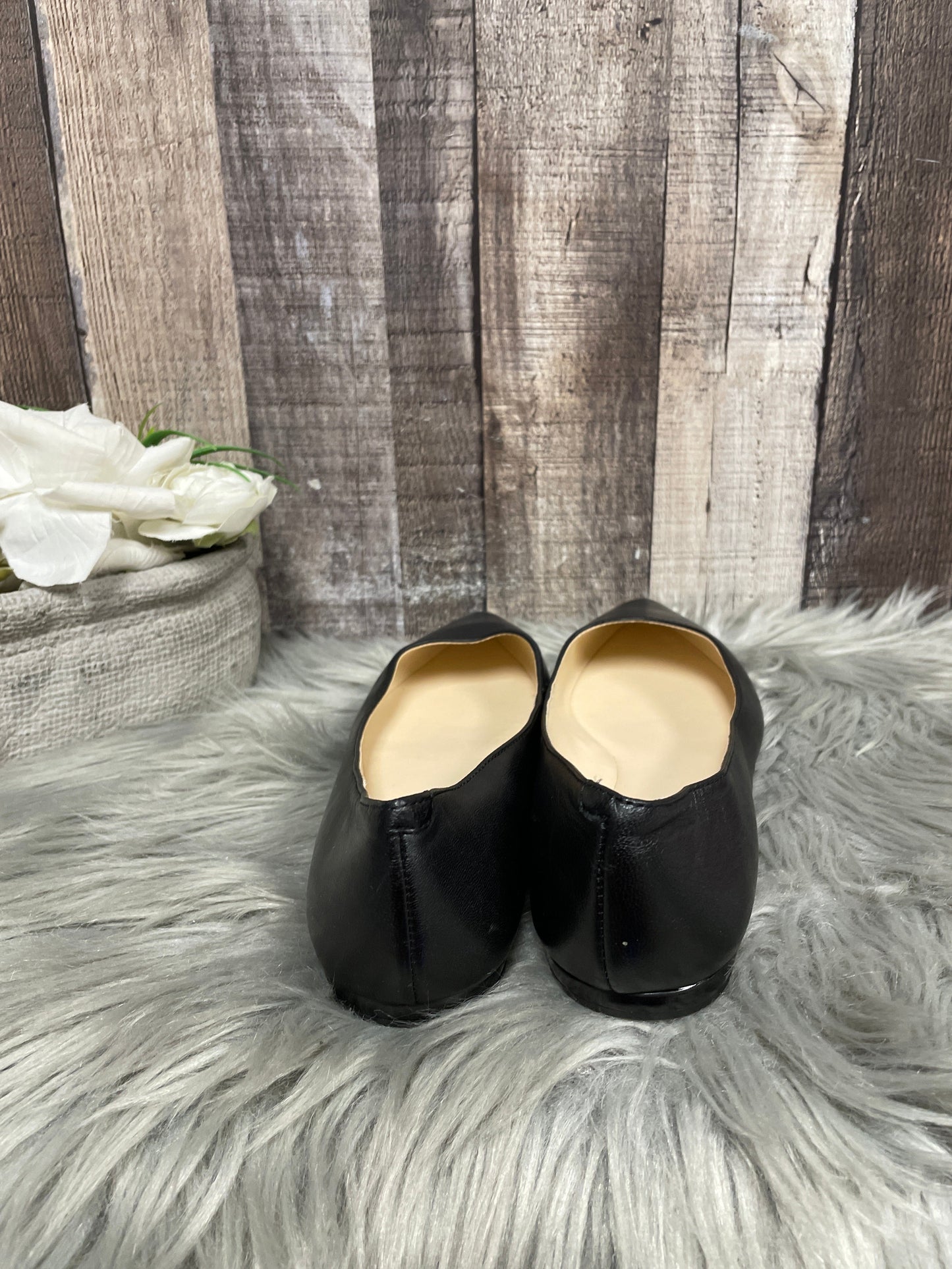 Black Shoes Flats Nine West, Size 7.5