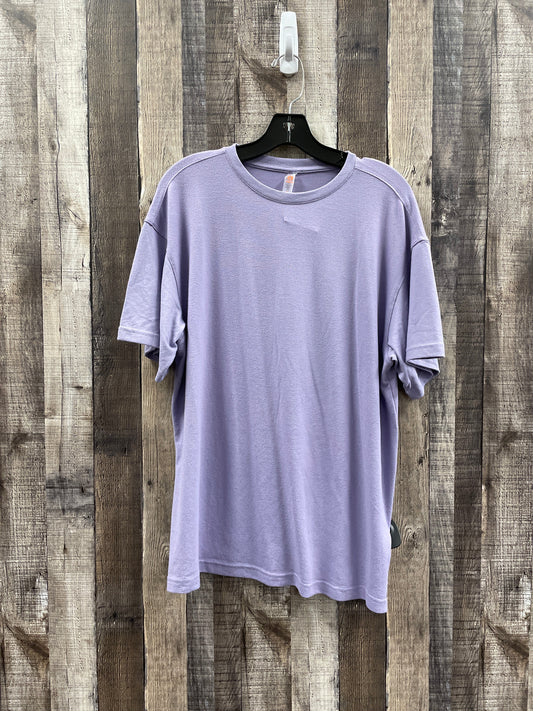 Purple Top Short Sleeve Mono B, Size S