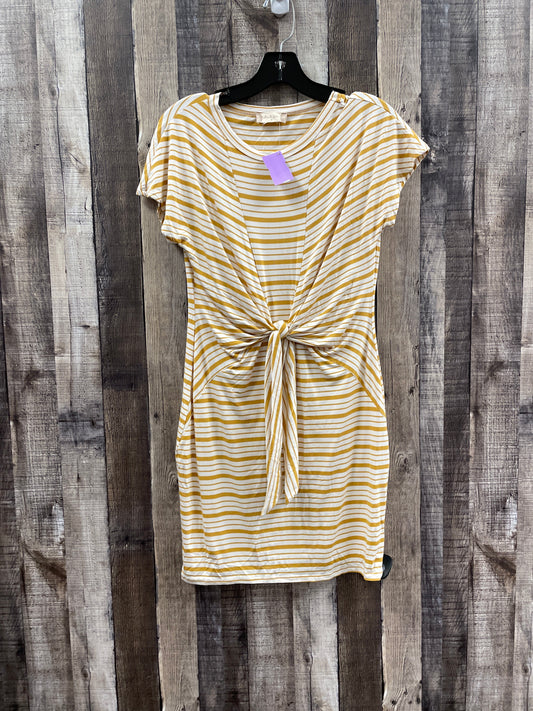 Yellow Dress Casual Short Altard State, Size M