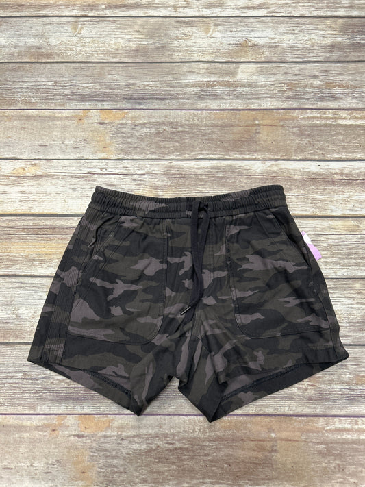 Camouflage Print Shorts Athleta, Size 4