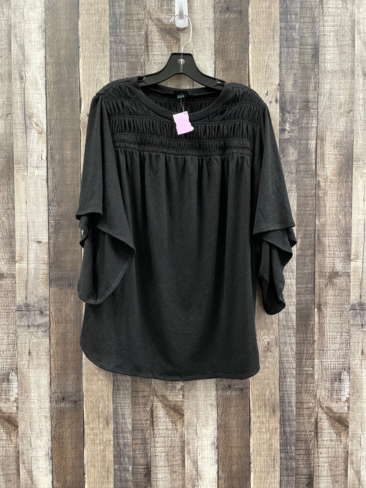 Black Top Short Sleeve Torrid, Size 1x