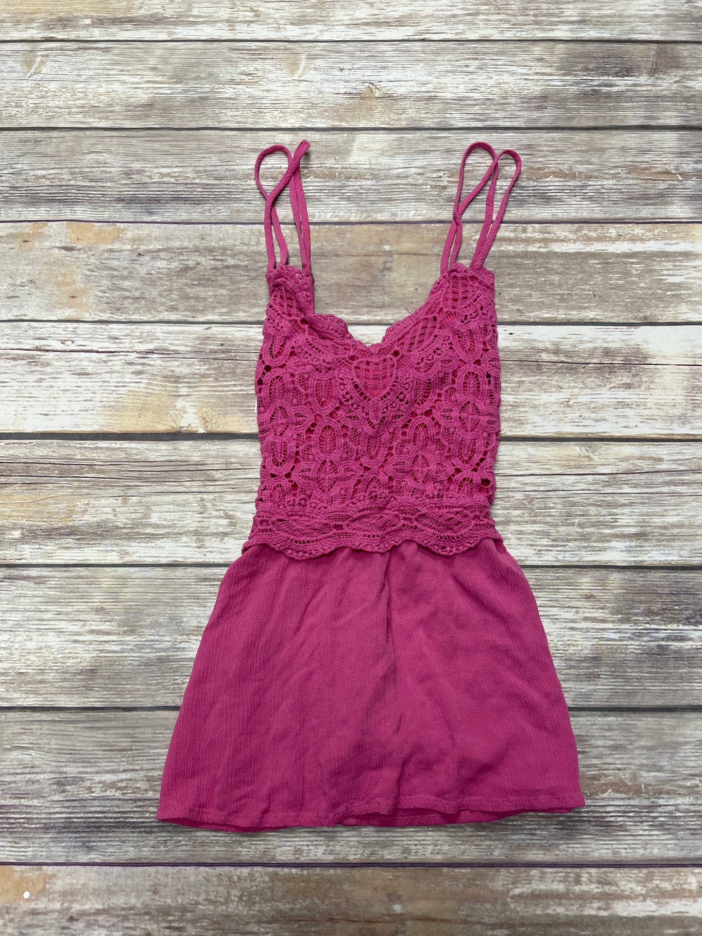 Pink Top Sleeveless Maurices, Size S