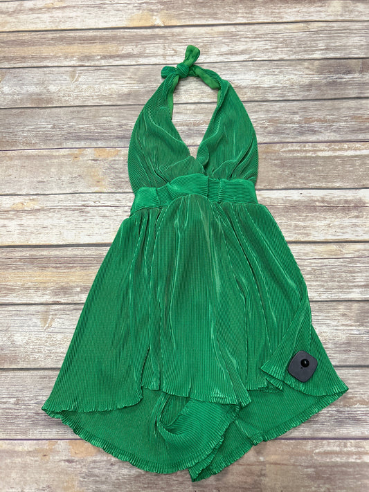 Green Romper Fashion Nova, Size S