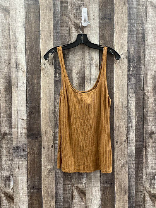 Brown Top Sleeveless Banana Republic, Size Xl