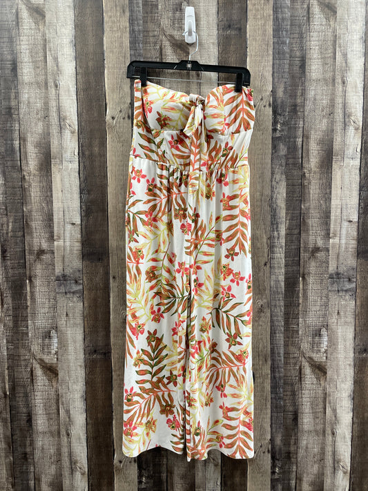 Floral Print Jumpsuit No Boundaries, Size Xl