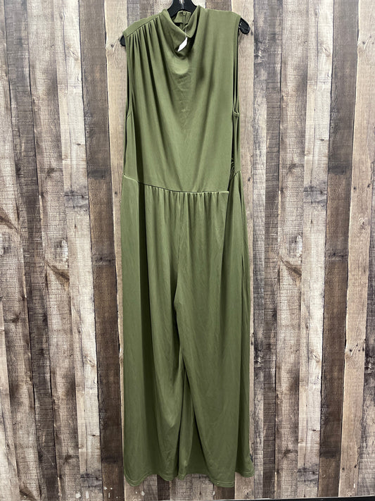 Green Jumpsuit Cme, Size 3x