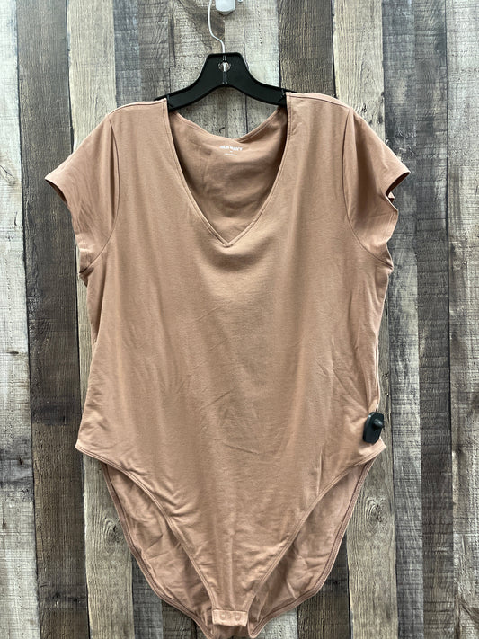 Bodysuit By Old Navy In Bronze, Size: 2x