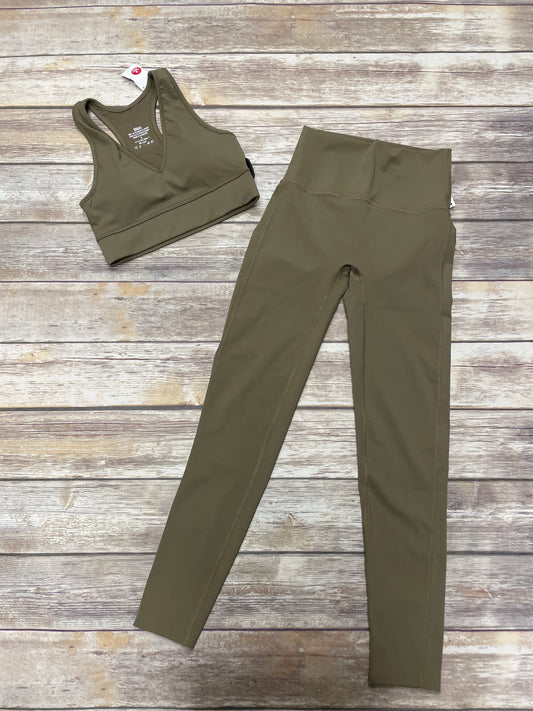 Green Athletic Pants 2pc Zenana Outfitters, Size S