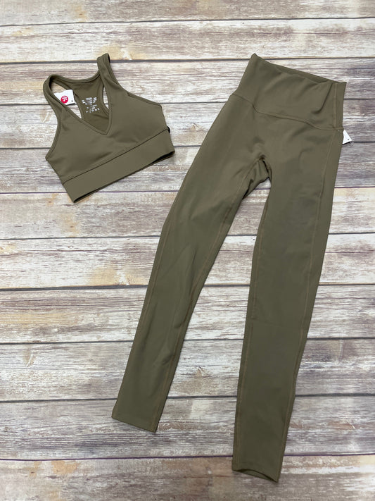 Green Athletic Pants 2pc Zenana Outfitters, Size Xs