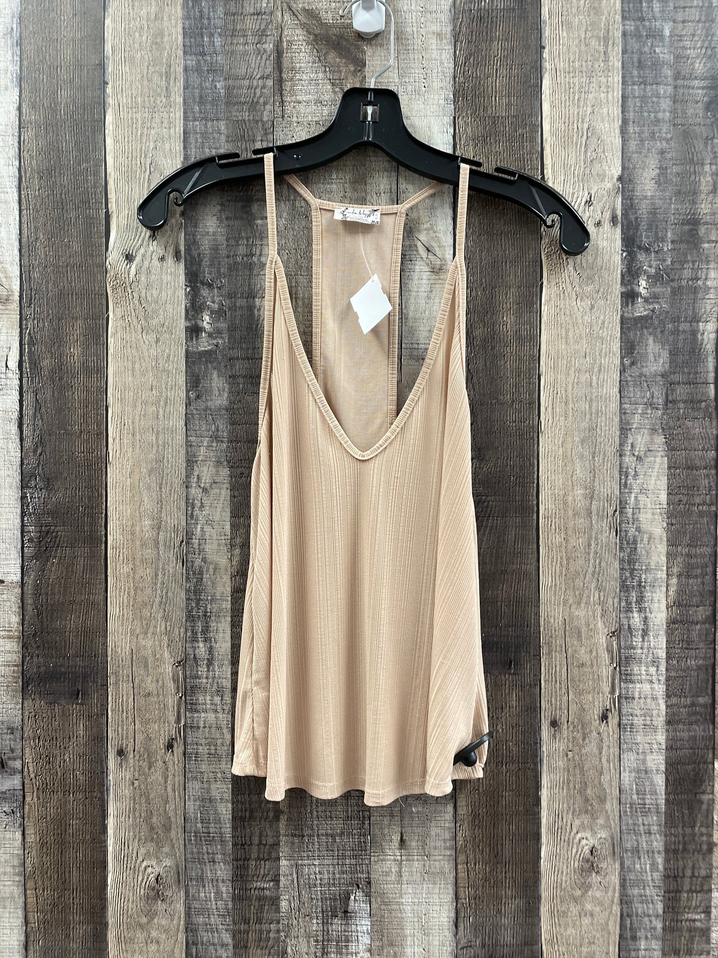 Brown Top Sleeveless Free People, Size Xs