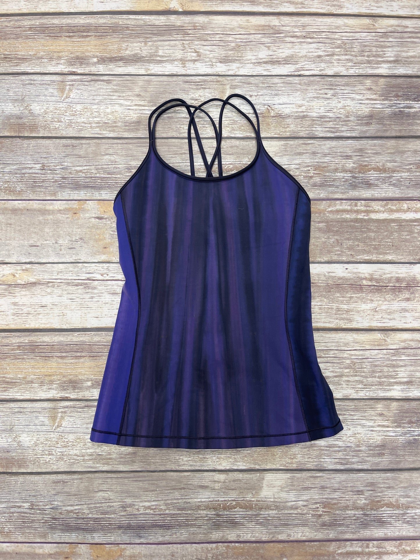 Athletic Tank Top By Lululemon In Purple, Size: 4