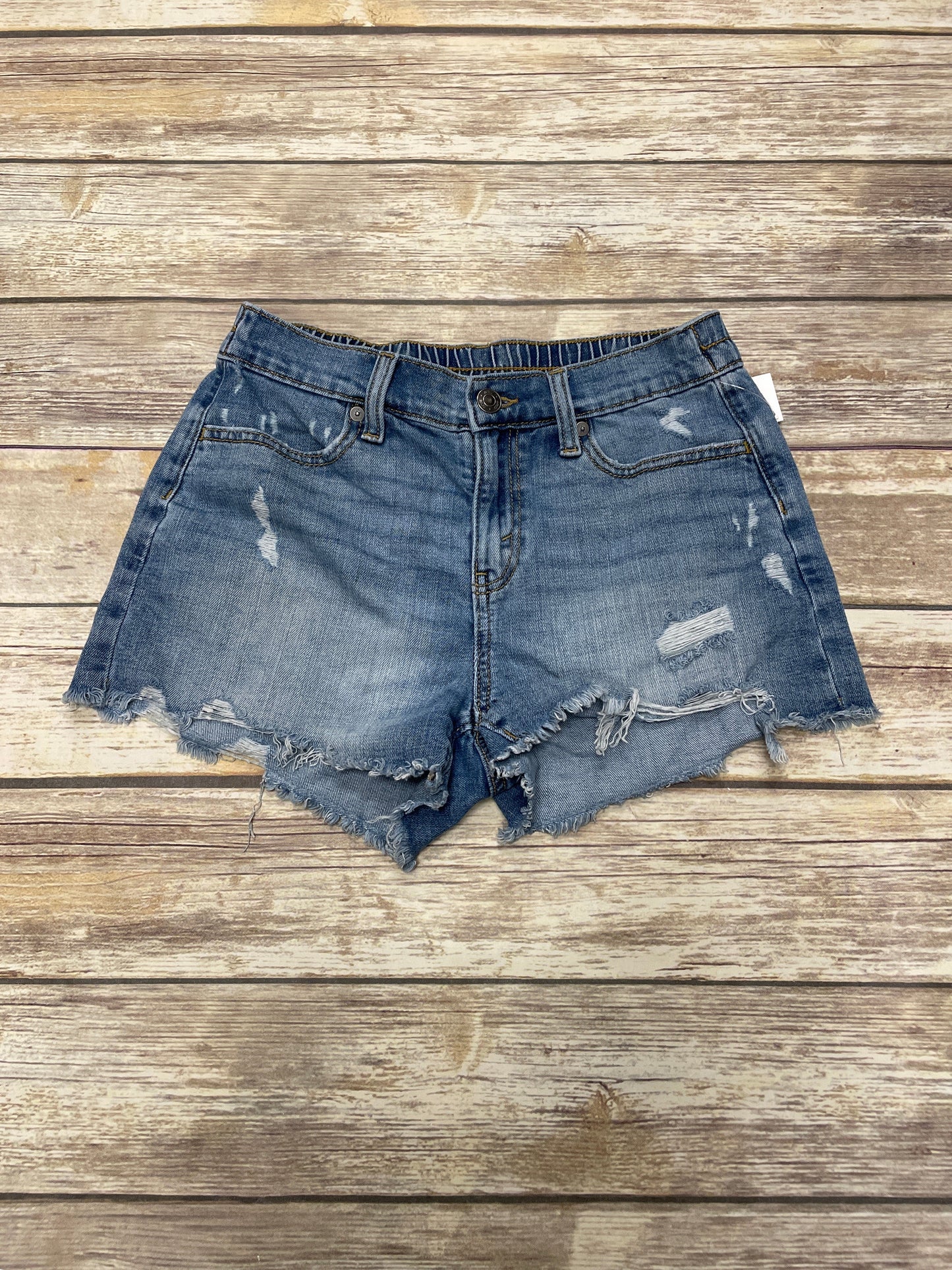 Shorts By Aerie In Blue Denim, Size: Xs