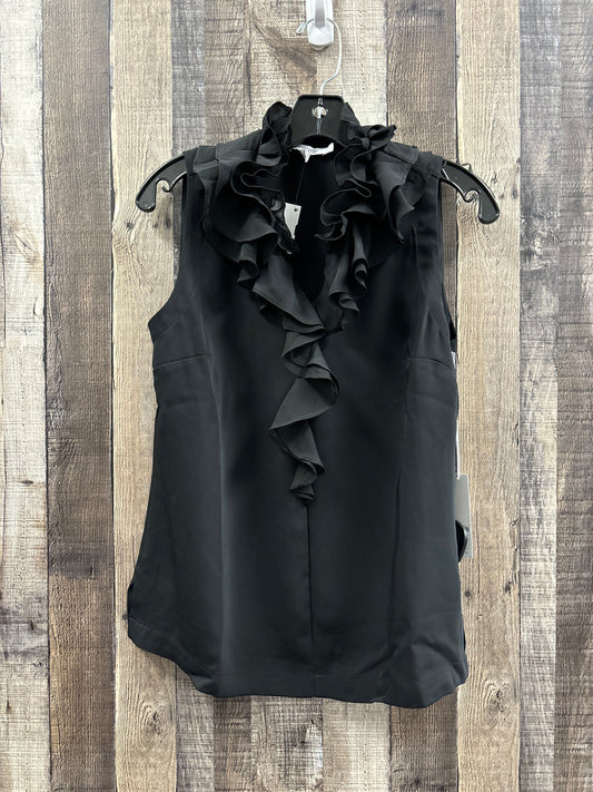 Top Sleeveless By Chicos In Black, Size: S