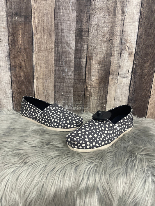 Shoes Flats By Toms In Polkadot Pattern, Size: 7.5