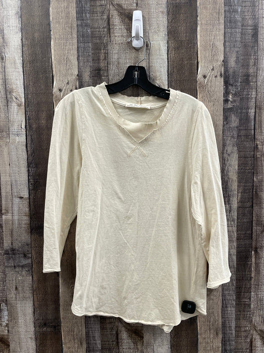 Top Long Sleeve By We The Free In Beige, Size: Xl