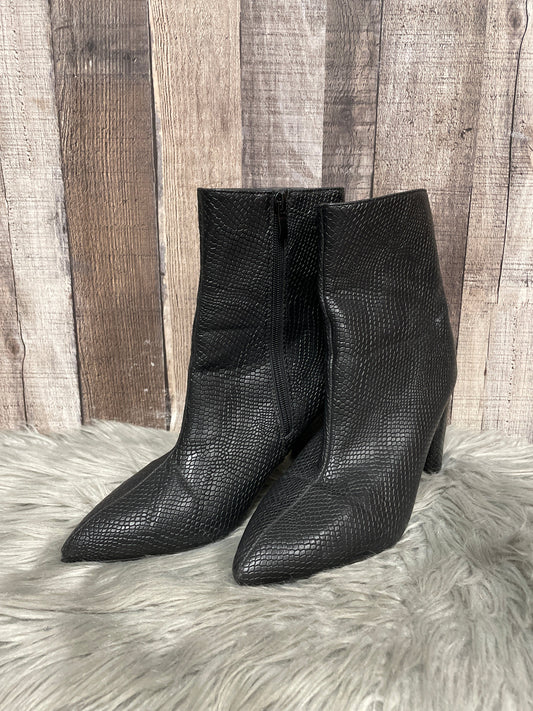 Boots Ankle Heels By Boohoo Boutique In Black, Size: 7