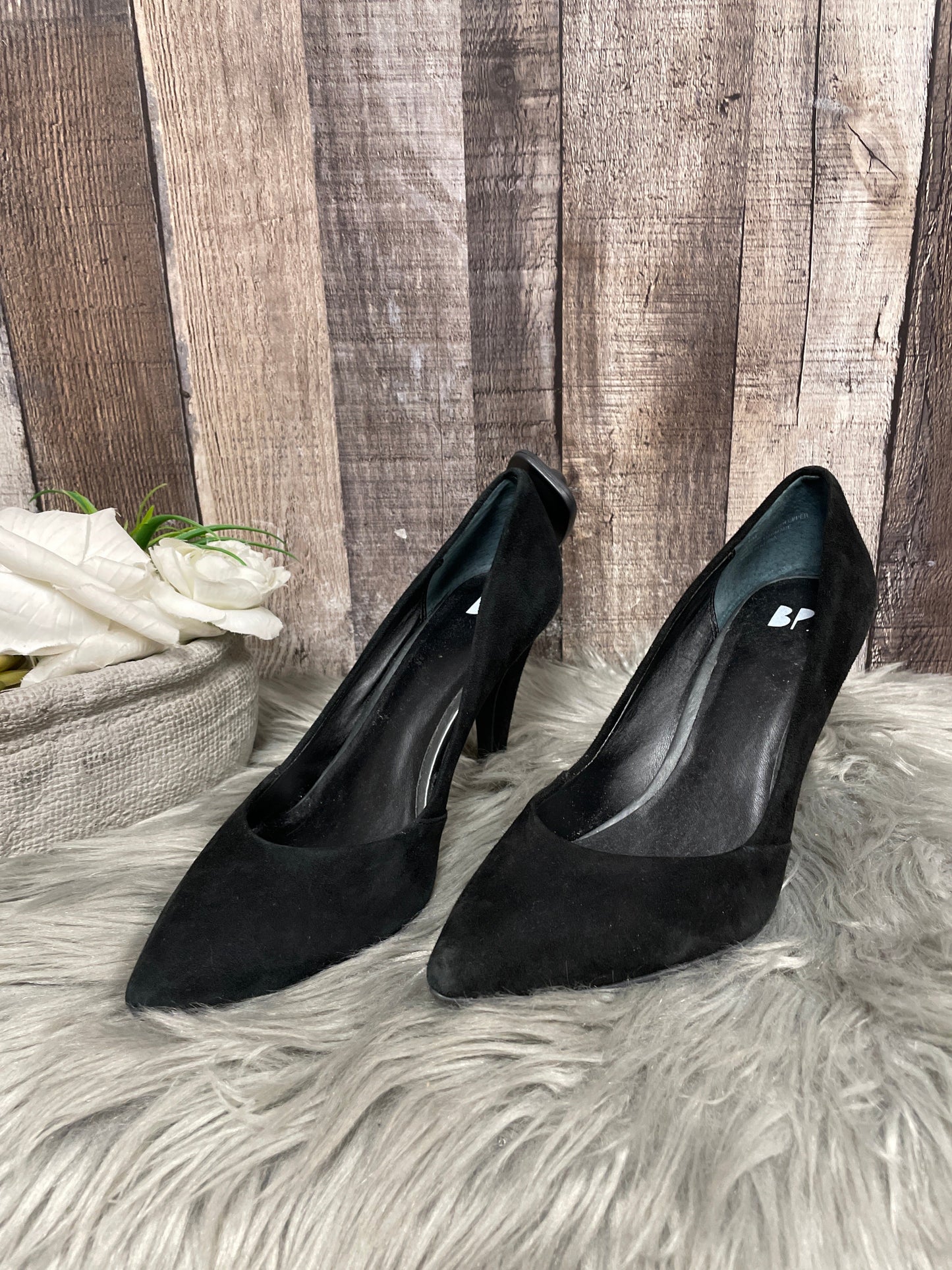 Shoes Heels Stiletto By Bp In Black, Size: 7.5