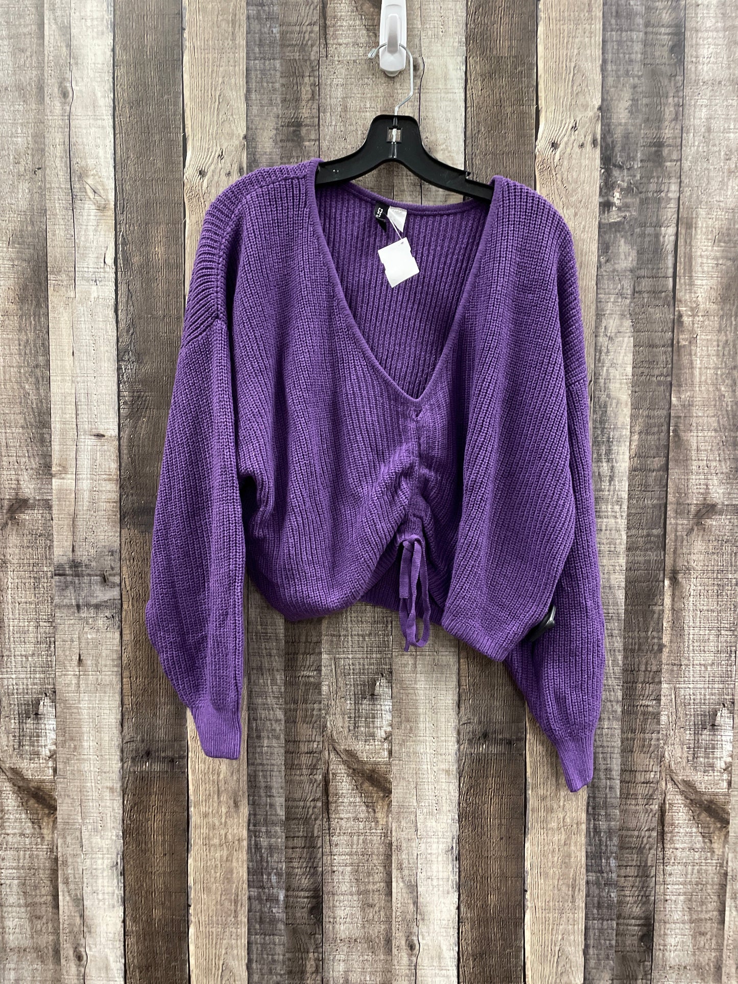 Sweater By Divided In Purple, Size: Xl