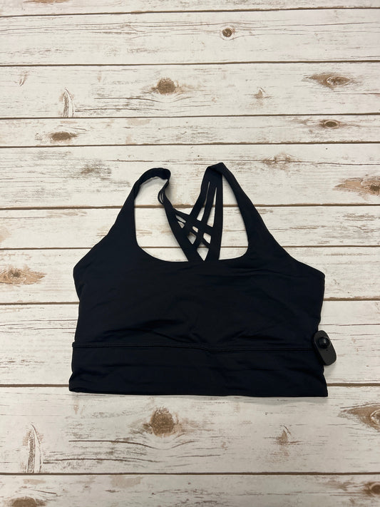 Athletic Bra By Lululemon In Black, Size: 10