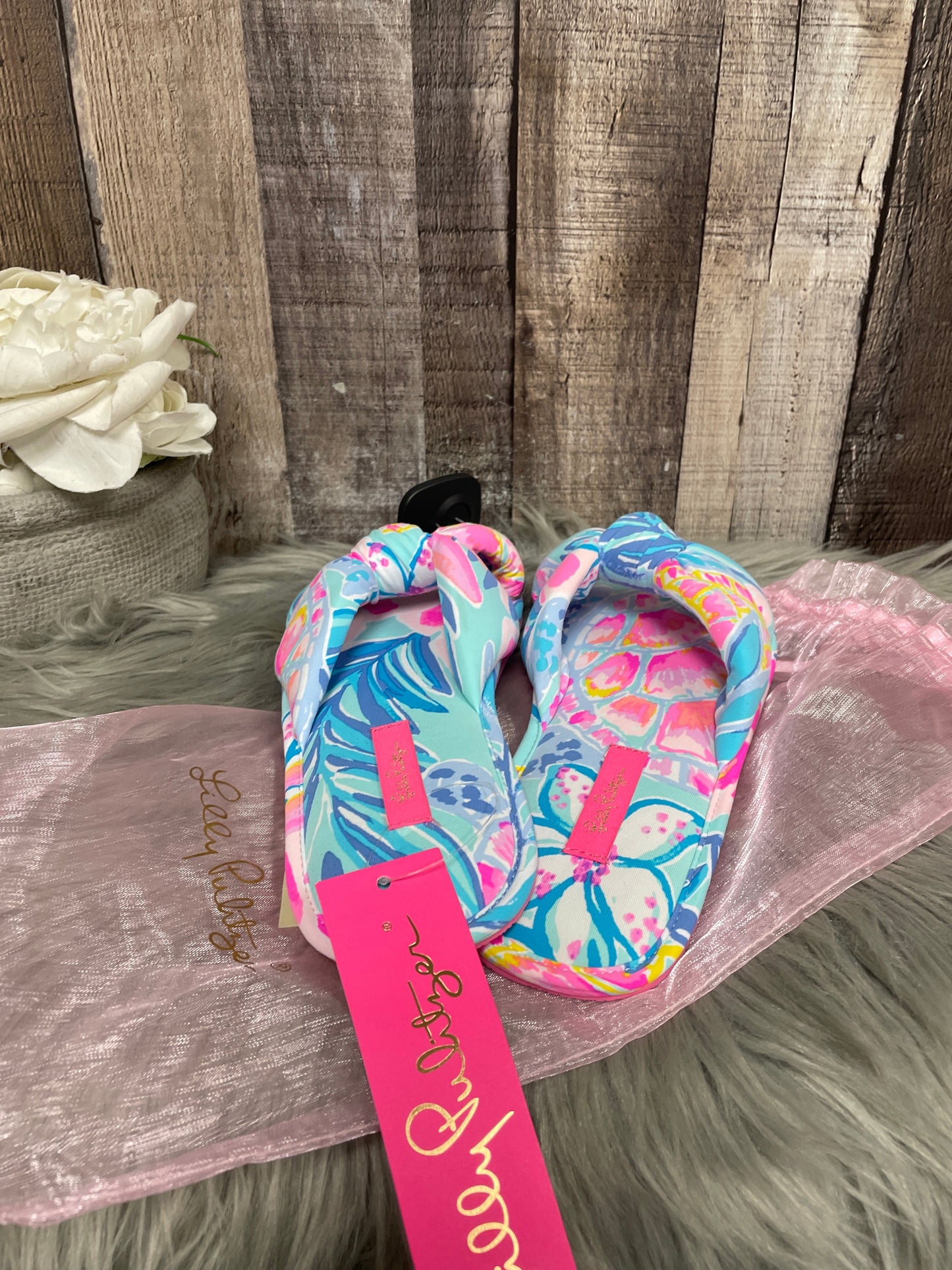 Sandals Flats By Lilly Pulitzer  Size: 8