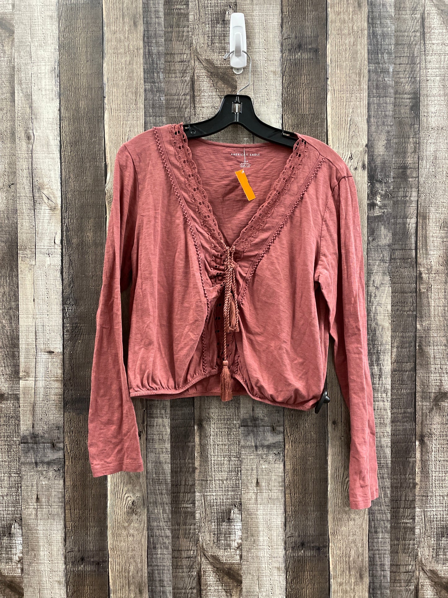 Top Long Sleeve By American Eagle  Size: L