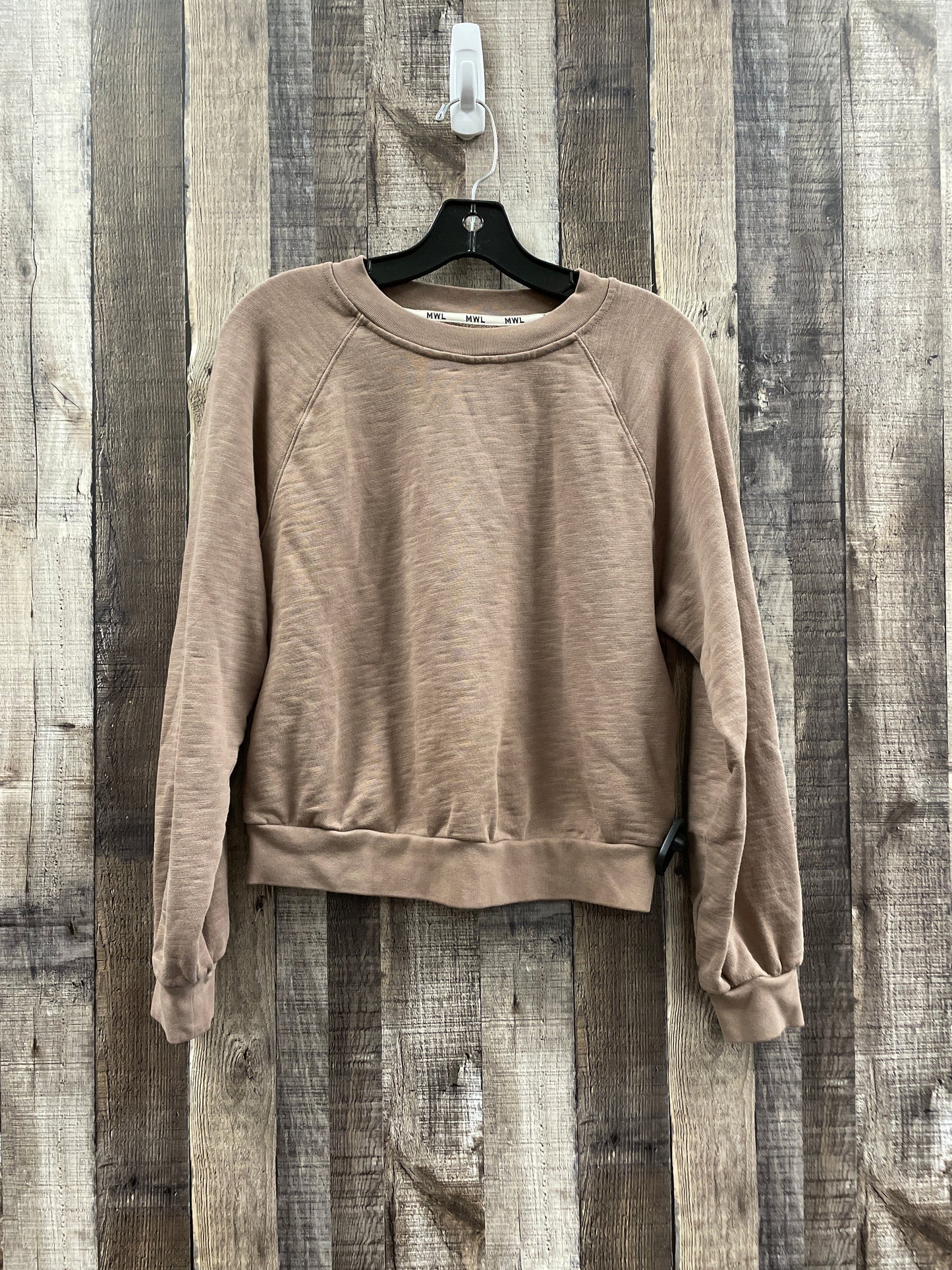 Brown Sweatshirt Crewneck Madewell, Size S