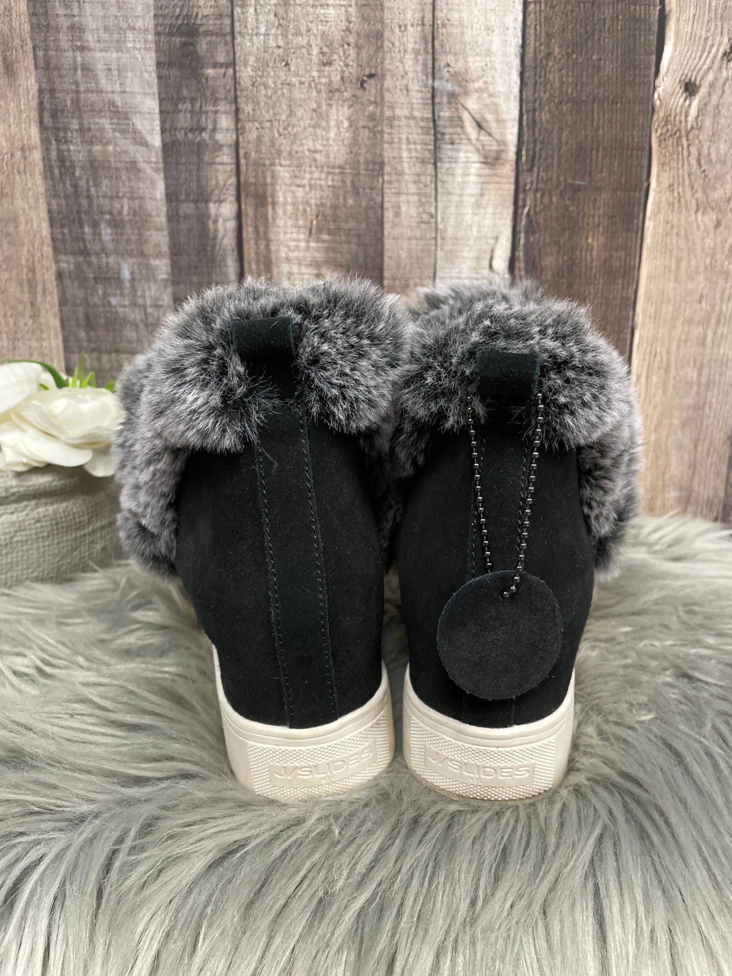 Boots Ankle Flats By J Slides  Size: 8.5