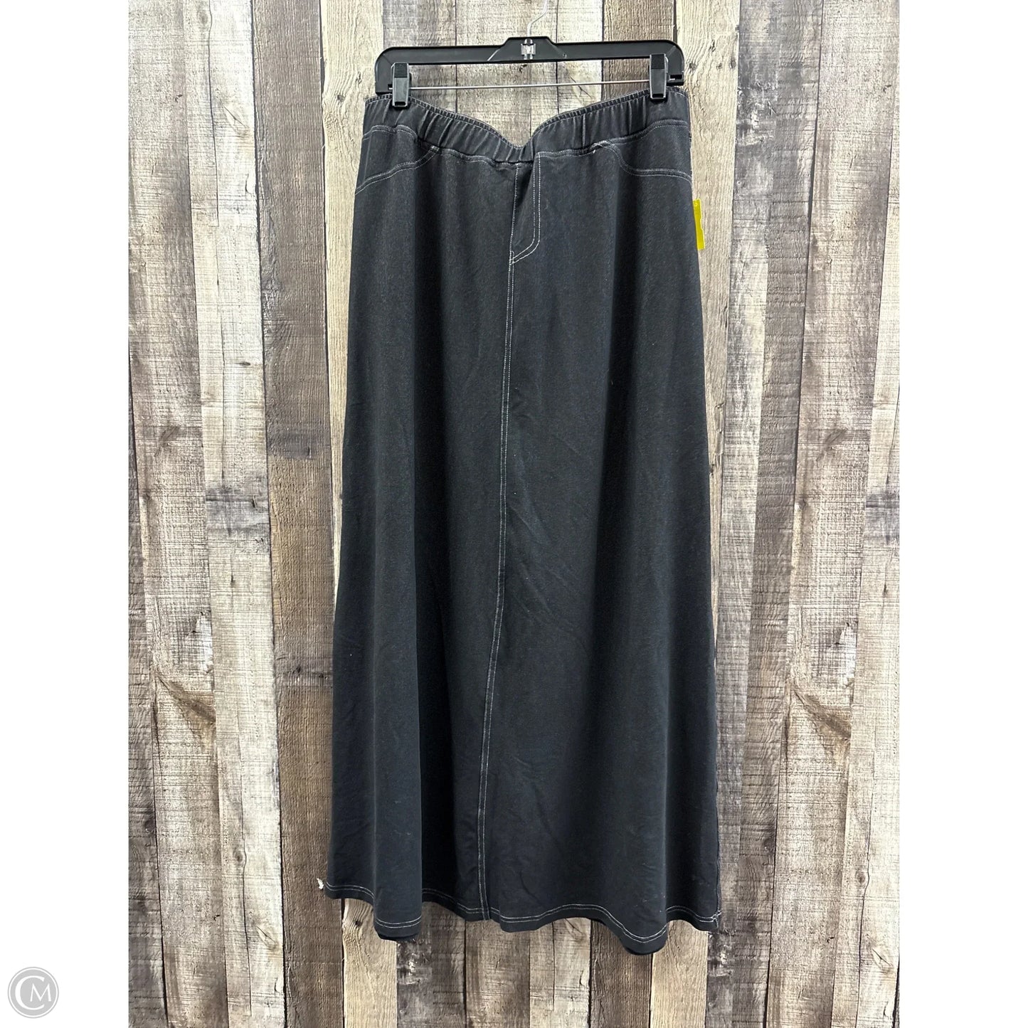Skirt Maxi By Cmf In Black, Size: Xxl