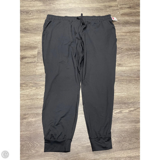 Athletic Pants By All In Motion In Black, Size: Xl