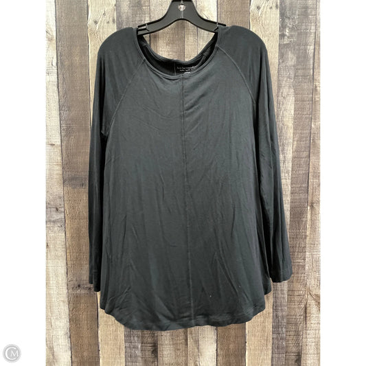 Top Long Sleeve By Soft Surroundings In Black, Size: M