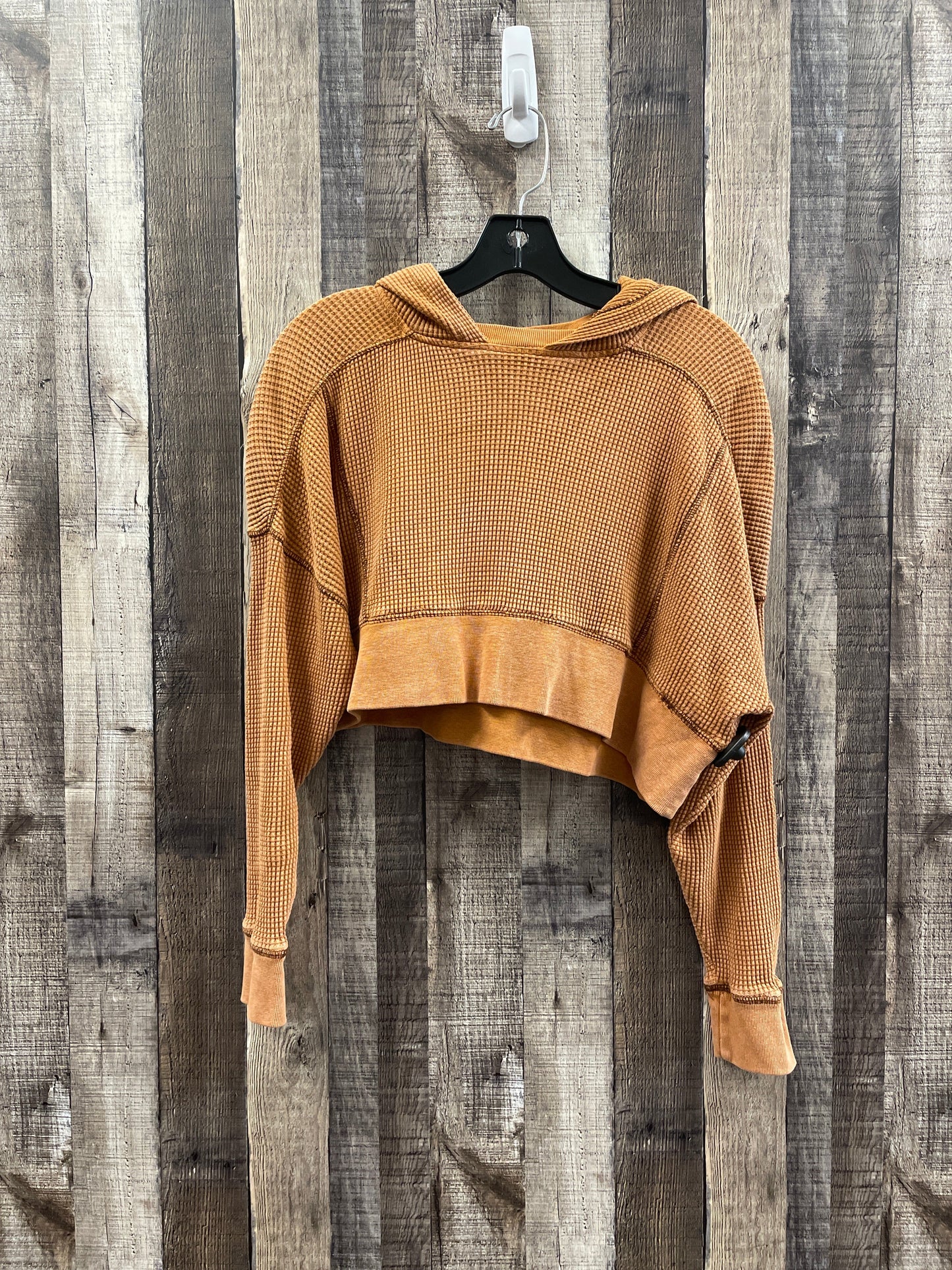 Sweatshirt Hoodie By Urban Outfitters In Brown, Size: Xs