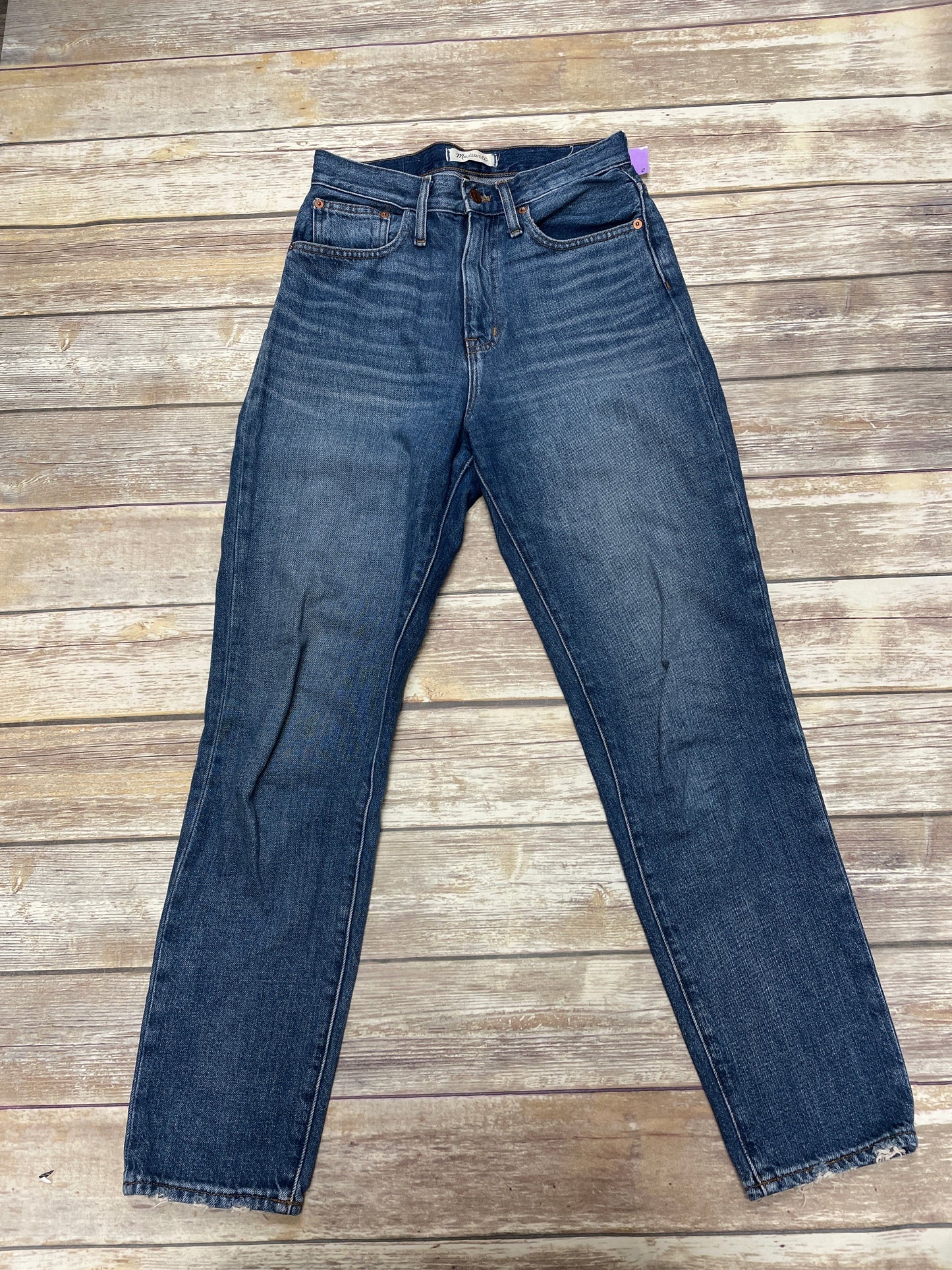 Blue Denim Jeans Skinny Madewell, Size 4tall