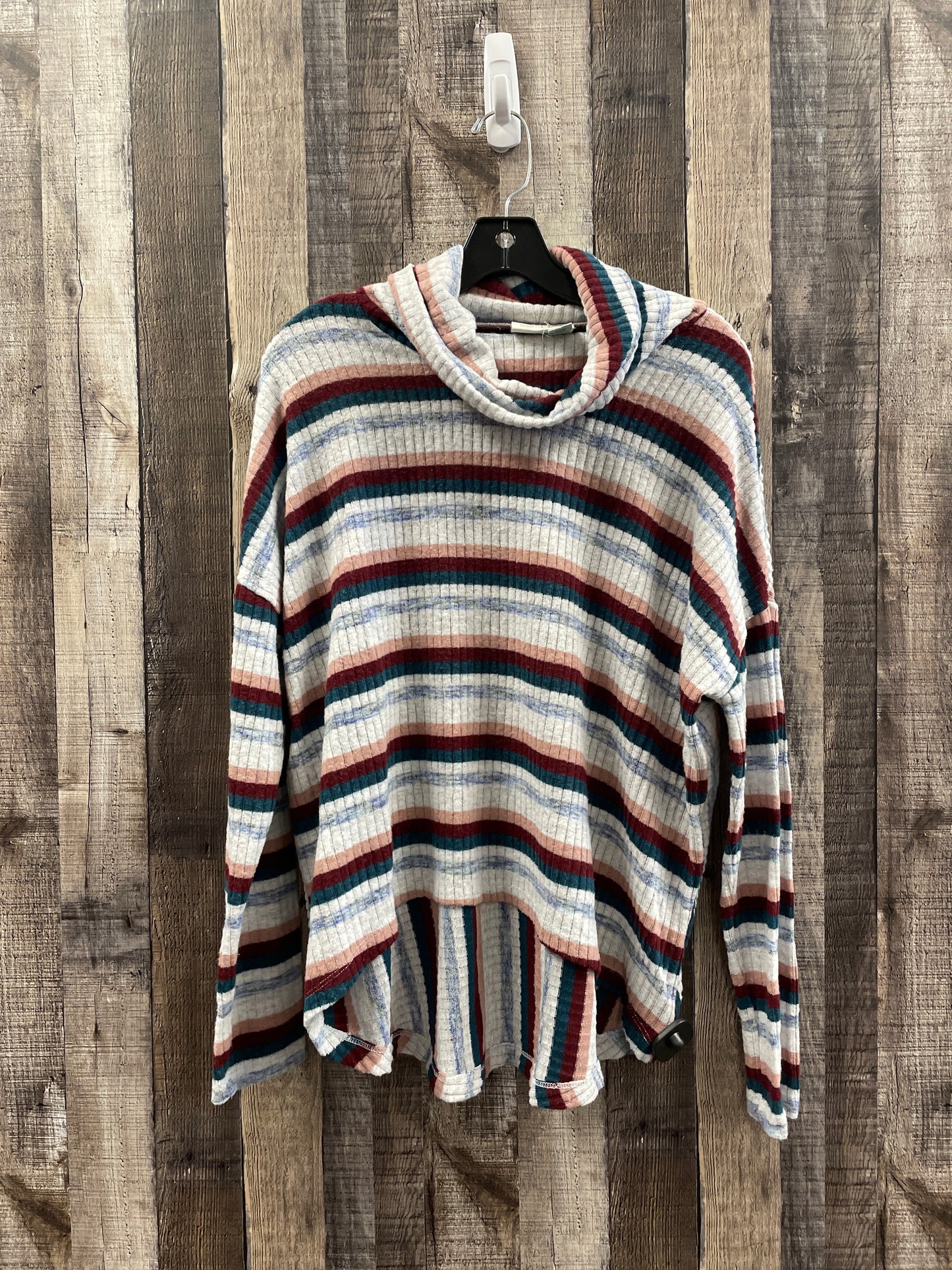 Sweater By Anthropologie In Striped Pattern, Size: M