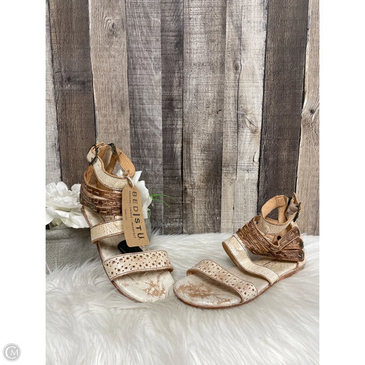Sandals Flats By Bed Stu In Brown, Size: 8.5
