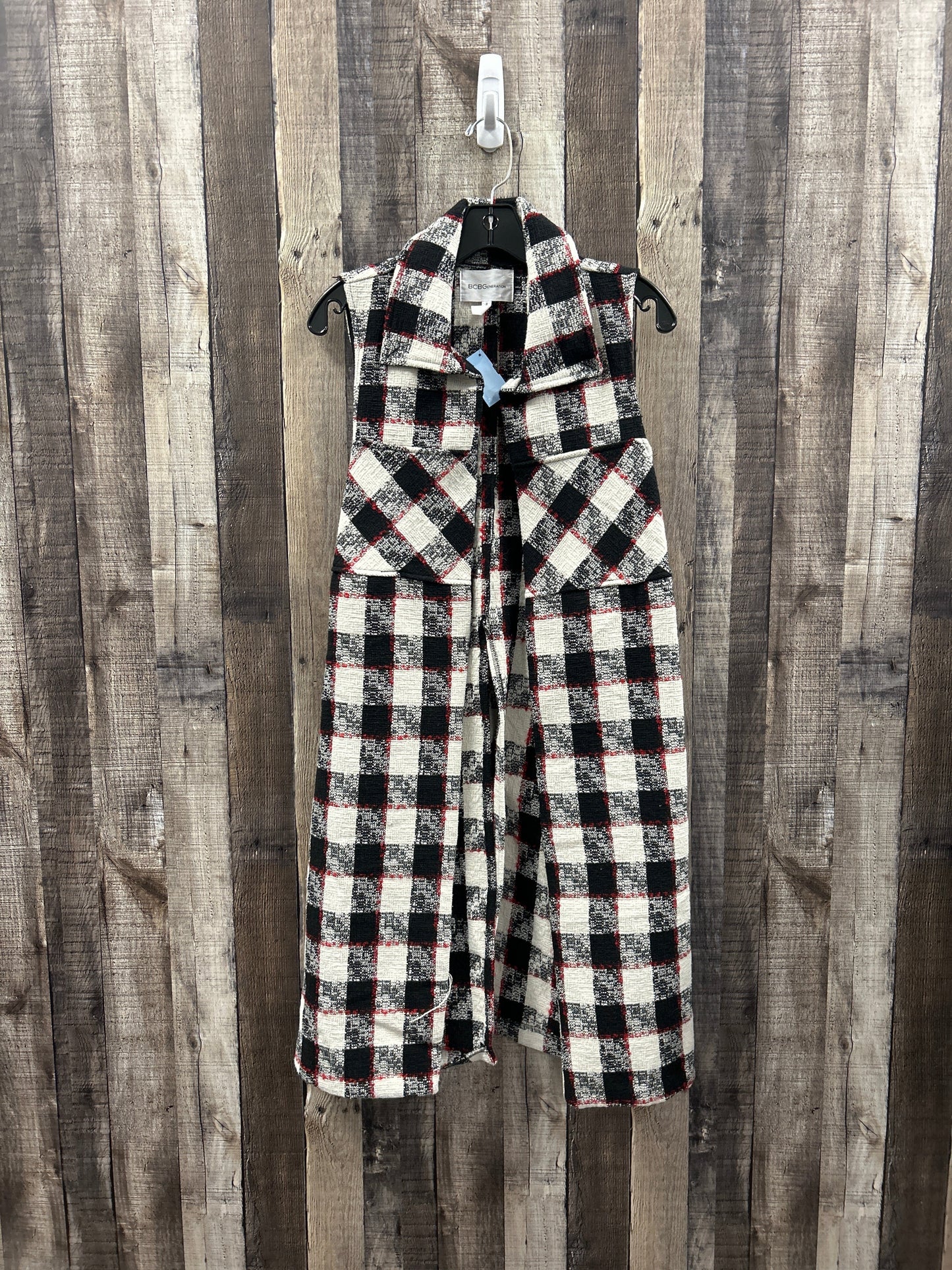 Vest Other By Bcbgeneration In Plaid Pattern, Size: L