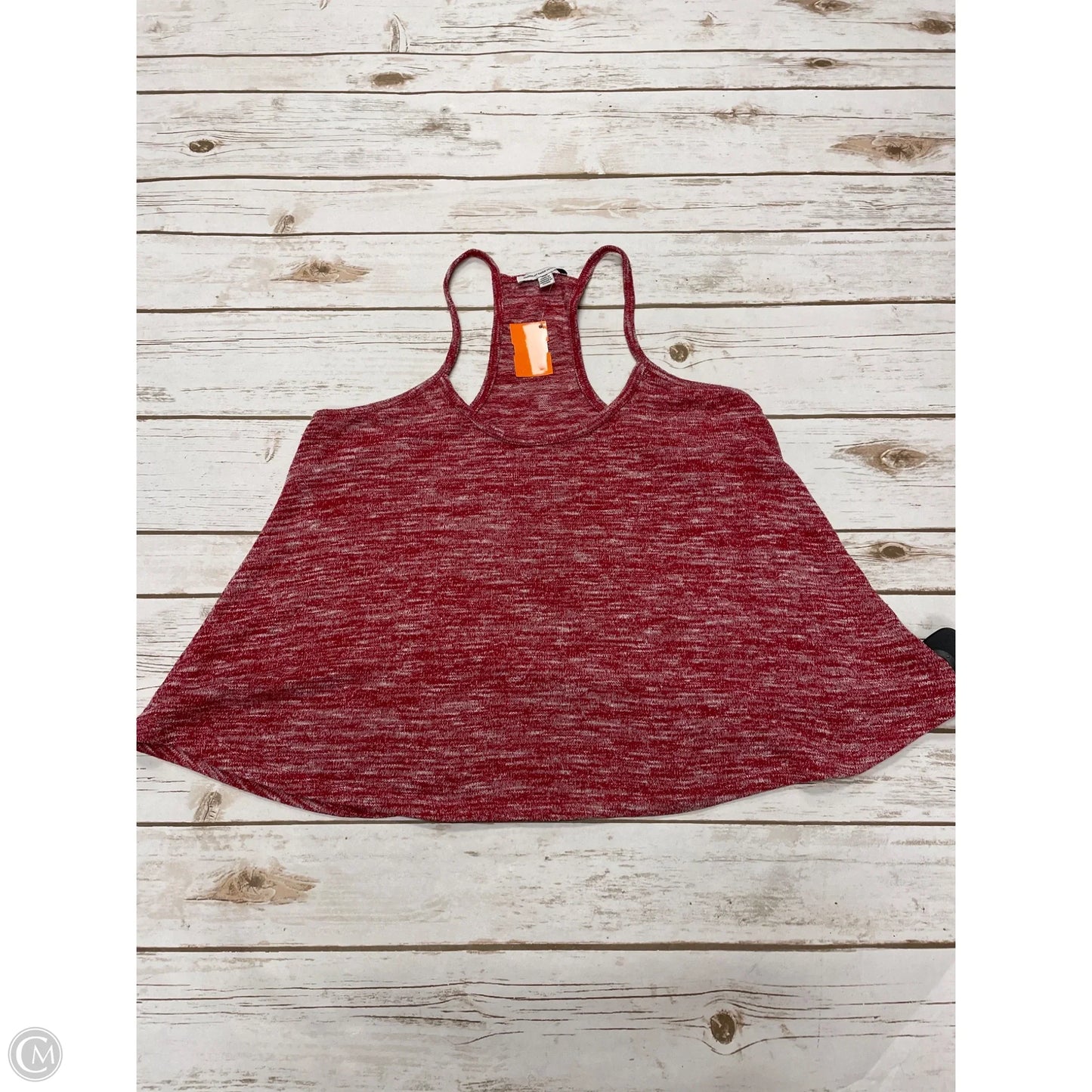 Tank Top By American Eagle In Red, Size: M