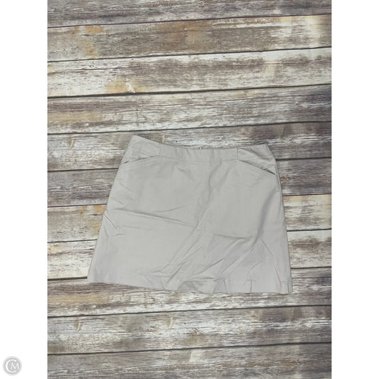Skirt Midi By Nike In Tan, Size: L