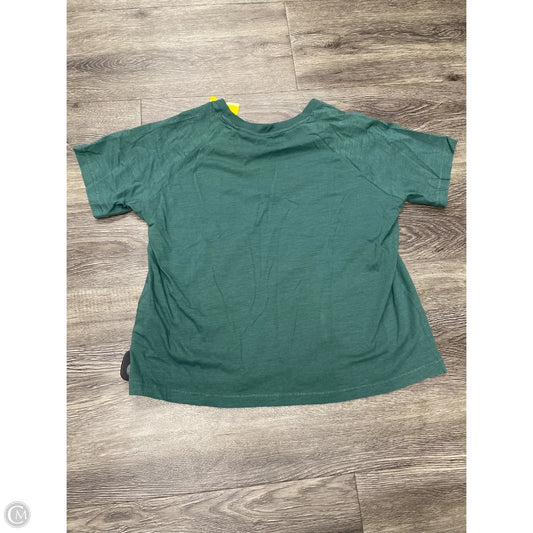 Top Short Sleeve By Levis In Green, Size: M