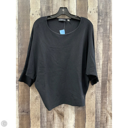 Top 3/4 Sleeve By Tahari In Black, Size: 1x