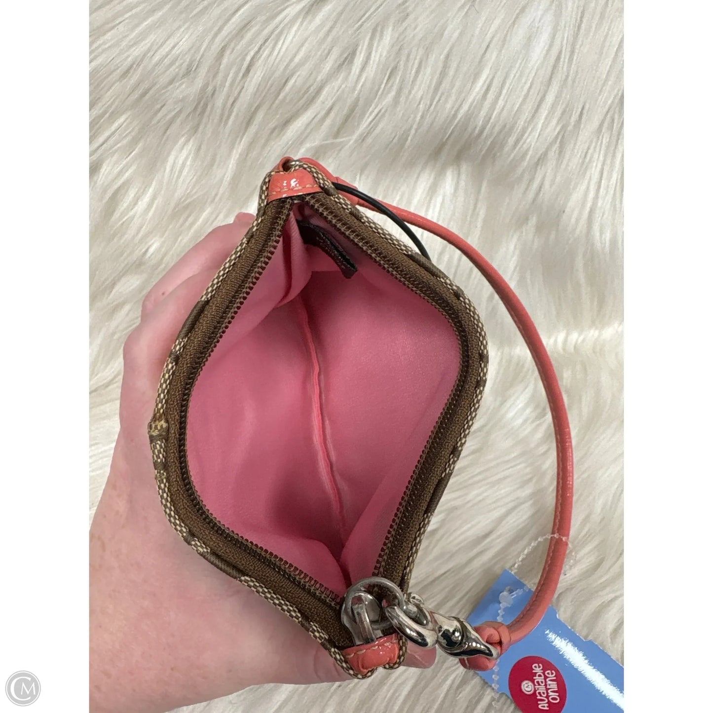 Wristlet Designer By Coach, Size: Small