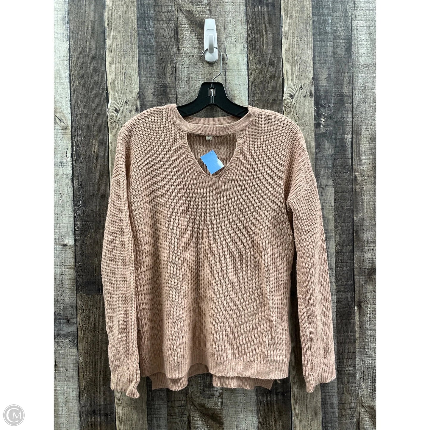 Sweater By Pink Rose In Pink, Size: M