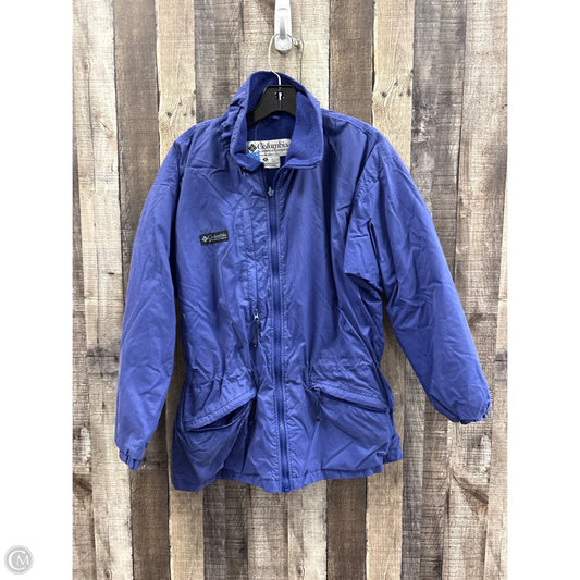 Athletic Jacket By Columbia In Purple, Size: M