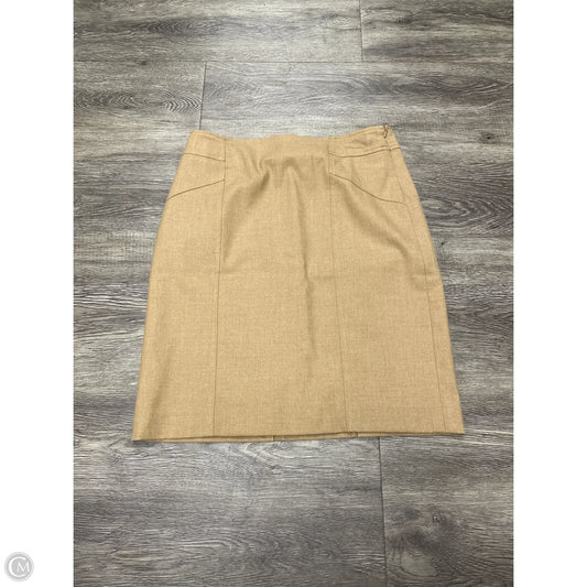 Skirt Midi By Coldwater Creek In Tan, Size: 4