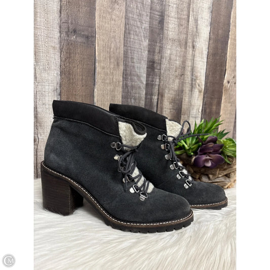 Boots Ankle Heels By Dolce Vita In Grey, Size: 9.5
