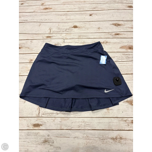 Athletic Skirt By Nike In Blue, Size: S