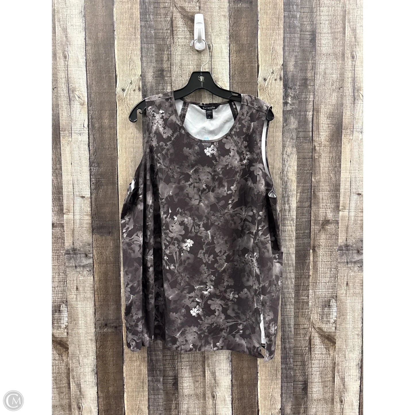 Athletic tank By Athleta In Grey, Size: 2x