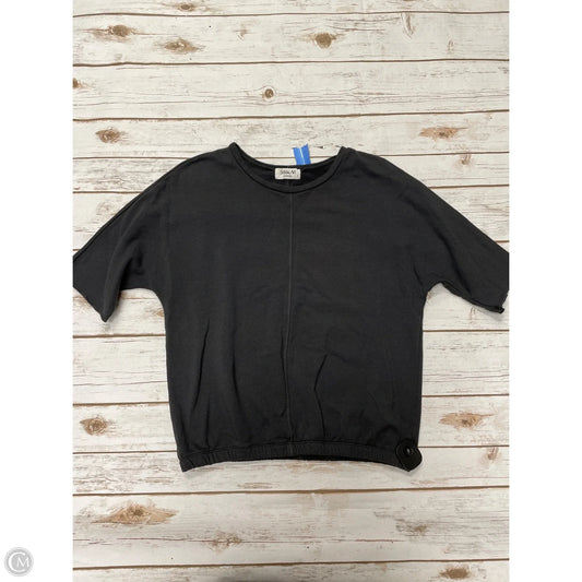 Top Short Sleeve By Sam And Libby In Grey, Size: S