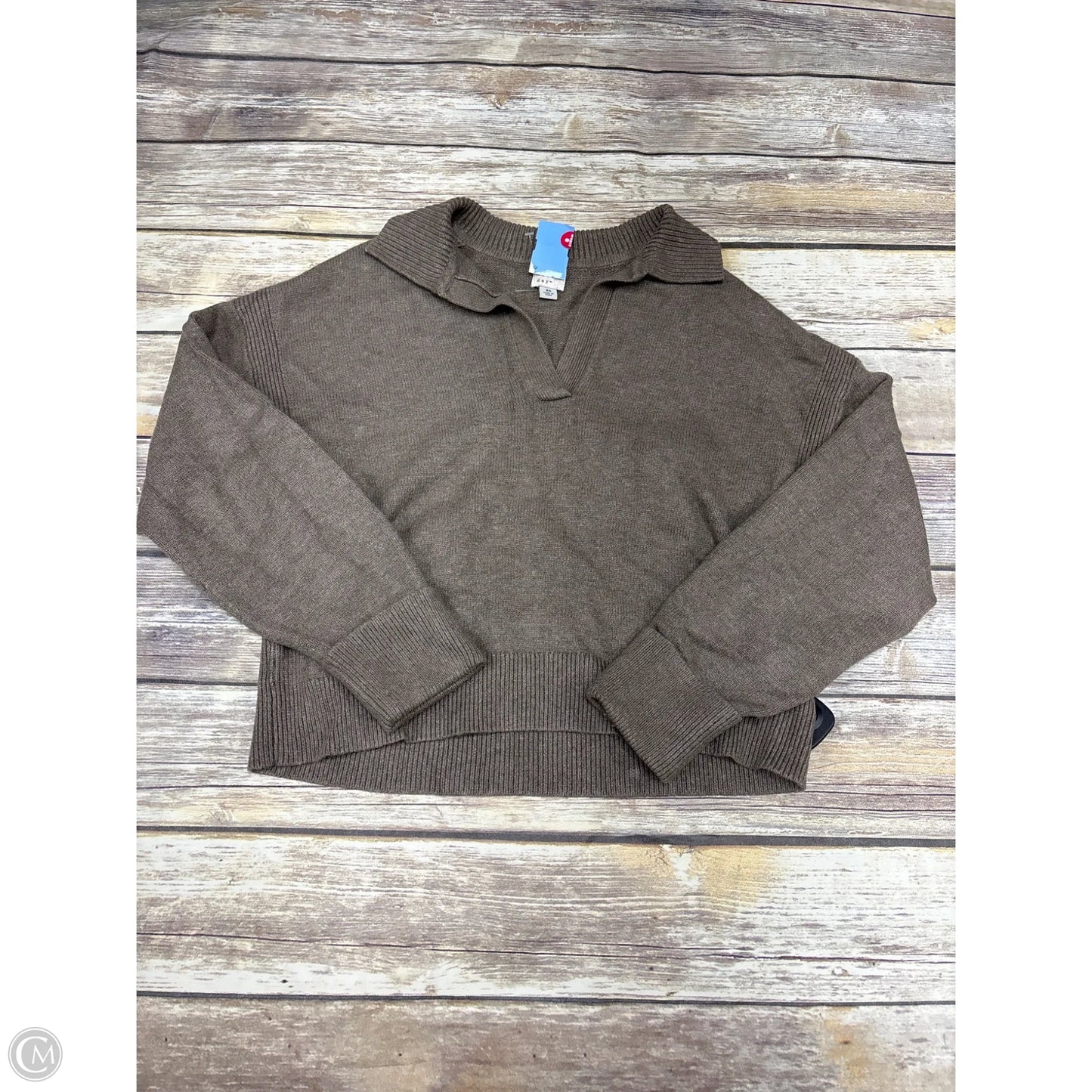 Sweater By A New Day In Brown, Size: Xs