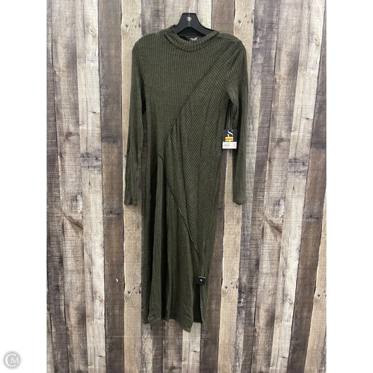 Dress Sweater By Simply Vera In Green, Size: S