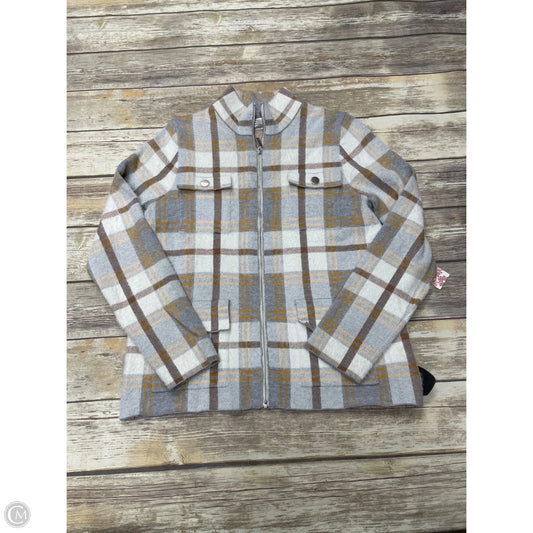 Jacket Shirt By Rachel Zoe In Multi-colored, Size: L